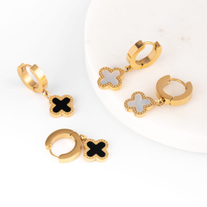 Black Clove Golden Earring